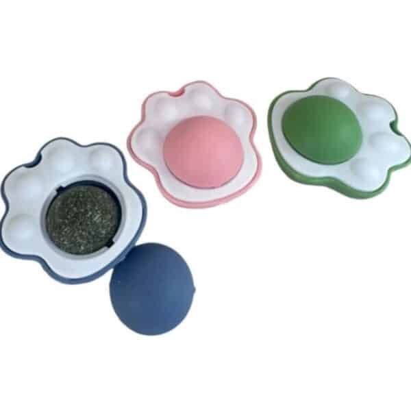 Juguete Catnip en Forma de Huellita