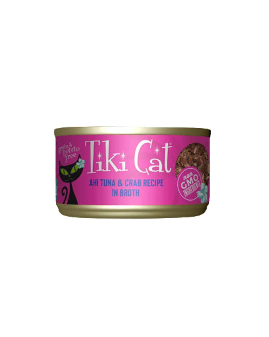 81573 TIKI CAT GRILL ALIMENTO HUMEDO ATUN Y CANGREJO 80G - Imagen 1