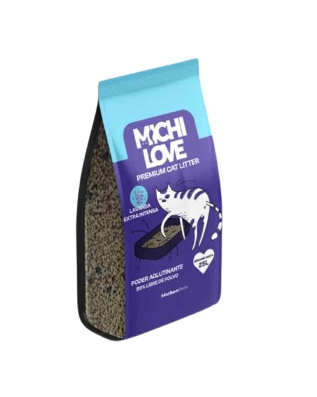 michi love Arena Michi Love Lavanda 20kg - Imagen 1