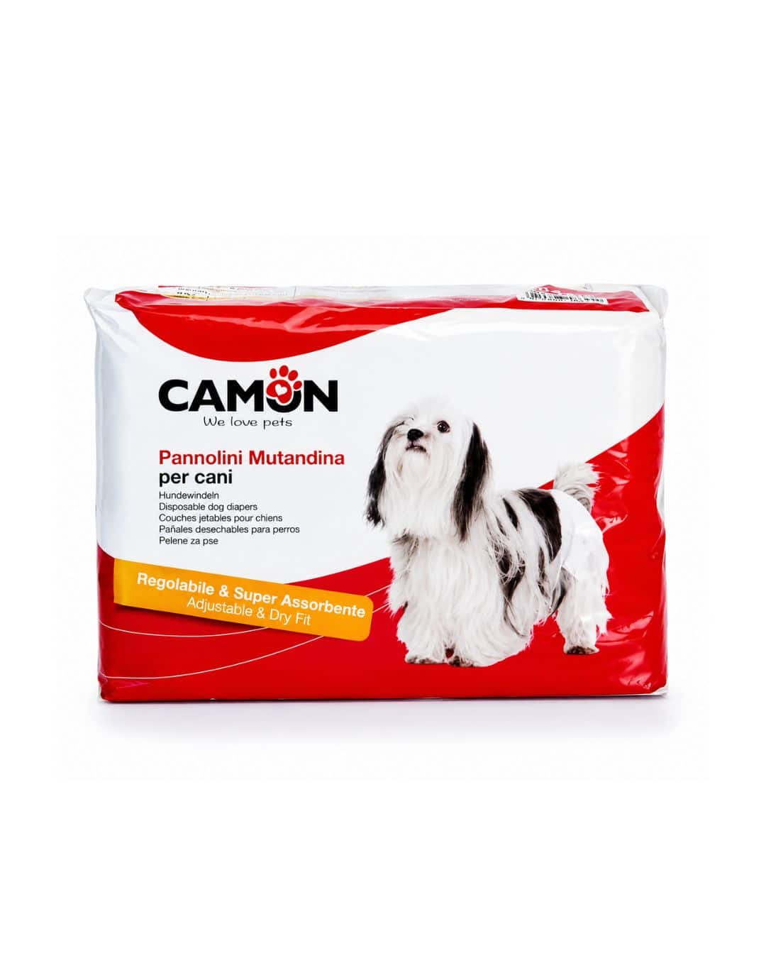 sss PAÑALES DESECHABLES PERROS 12UN - TALLA S (25/35CM) - Imagen 1