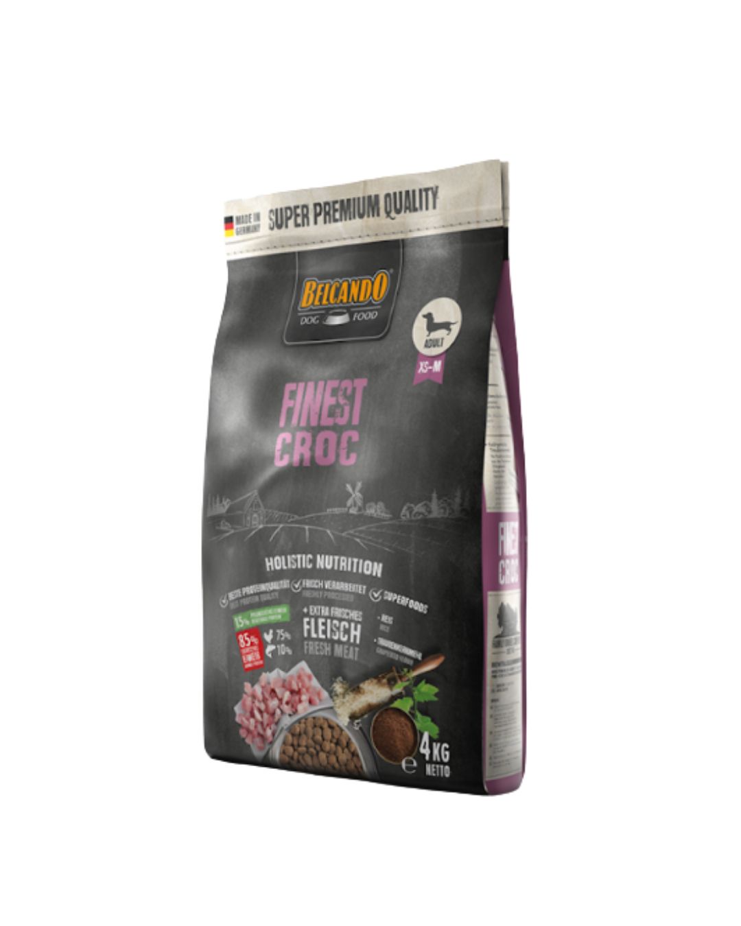 558015 belcando Alimento Para Perro Belcando Finest Croc 1kg - Imagen 1