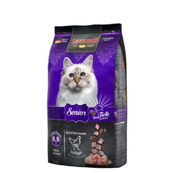 Alimento Leonardo Gato Senior 1,8kg