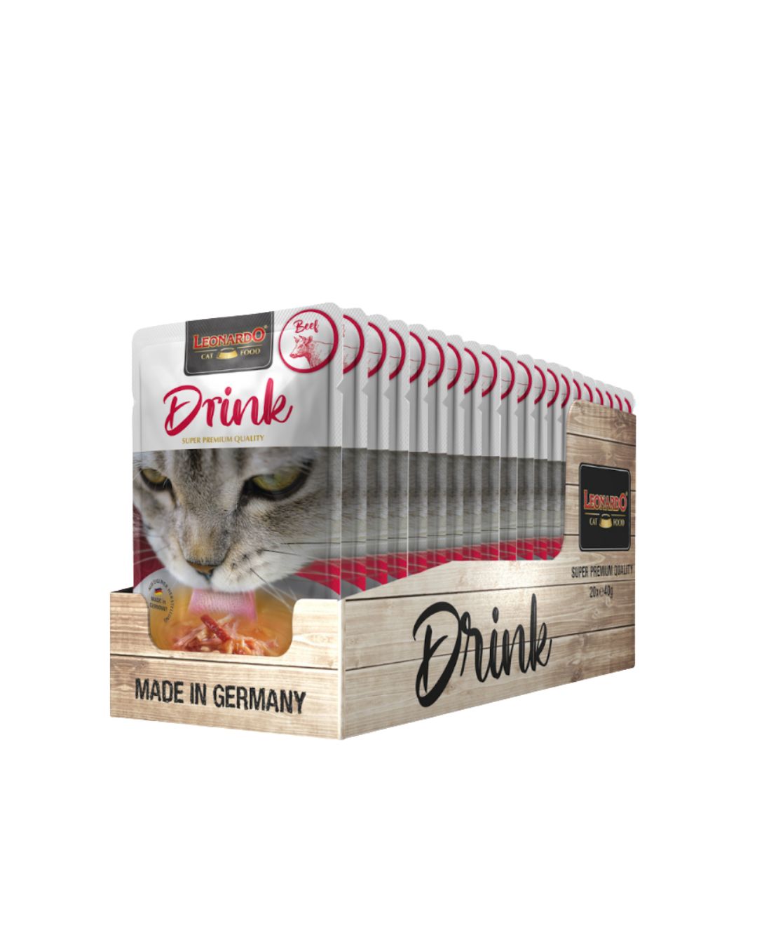 portada humedo Leonardo Humedo Drink Pouch 40g - Imagen 1