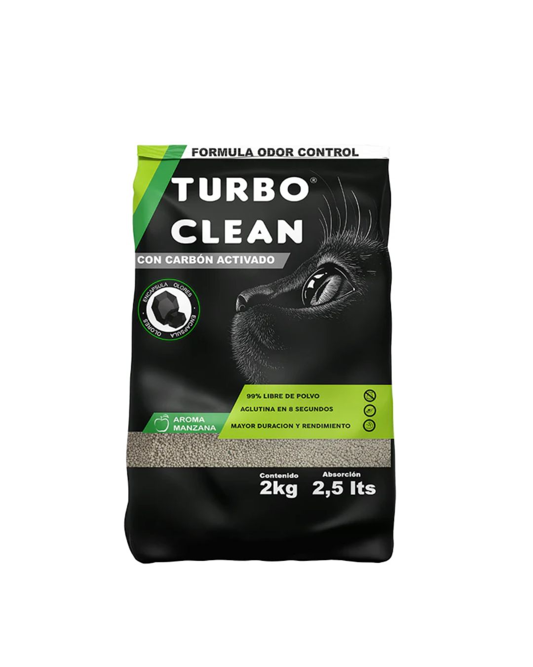 arena turno 2260 Arena Turbo Clean Aglutinante 10kg Manzana - Imagen 1