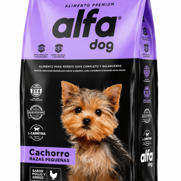 ALFA DOG PREMIUM CACHORRO RAZAS PEQ 10 KG
