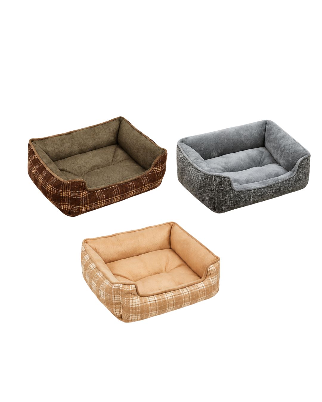 CAMAS PORTADA CAMA RECTANGULAR CHENILLE PARA MASCOTAS - Imagen 1