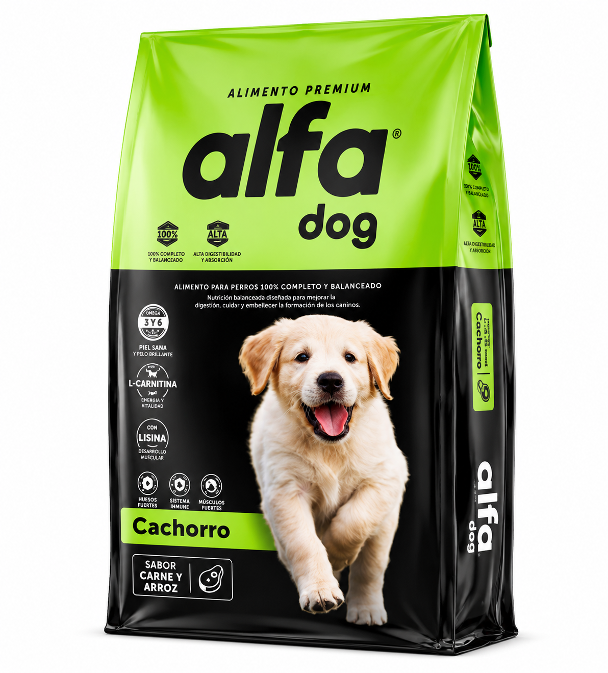 alfa dog 10563 ALFA DOG PREMIUM CACHORRO MEDIANOS Y GRANDES 10 KG - Imagen 1