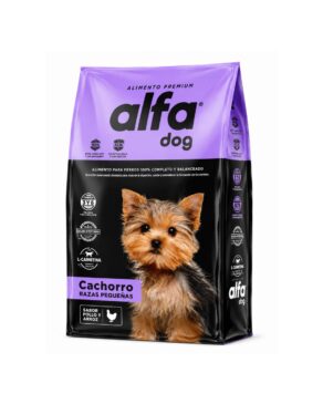 ALFA DOG PREMIUM CACHORRO RAZAS PEQ 10 KG