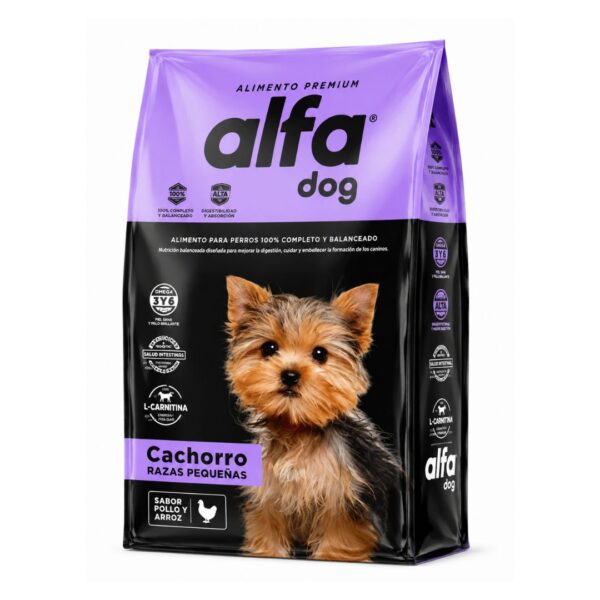 ALFA DOG PREMIUM CACHORRO RAZAS PEQ 10 KG