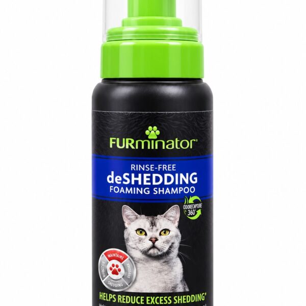 FURminator Shampoo en Espuma sin Enjuague para Gatos 251 ml